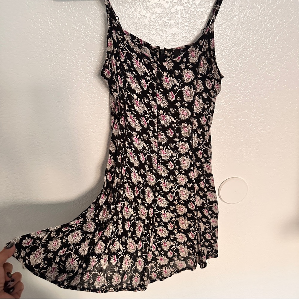 Adjustable strap spaghetti strap dress